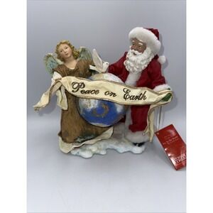Clothtique Possible Dreams "Joy to the World" Angel Peace Figurine 2003‎